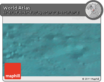 Satellite 3D Map of the Area around 66° 54' 2" N, 11° 7' 30" E