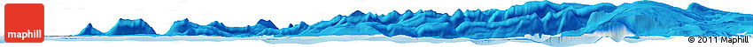 Political Horizon Map of the Area around 66° 54' 2" N, 13° 40' 30" E