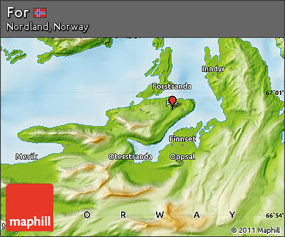 Physical Map of For