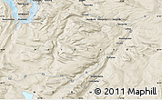 Shaded Relief Map of the area around 66° 54' 2" N, 14° 31' 30" E