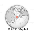Outline Map of the Area around 66° 54' 2" N, 159° 52' 30" E, rectangular outline