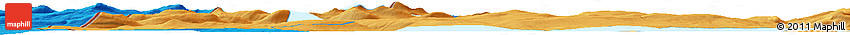 Political Horizon Map of the Area around 66° 54' 2" N, 16° 13' 30" E