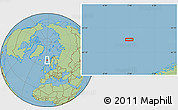 Savanna Style Location Map of the area around 66° 54' 2" N, 2° 37' 30" E