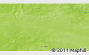 Physical 3D Map of the area around 66° 54' 2" N, 38° 19' 30" E