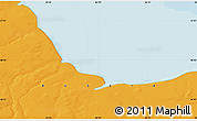 Political Map of the area around 66° 54' 2" N, 45° 58' 30" E