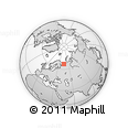 Outline Map of the Area around 66° 54' 2" N, 45° 58' 30" E, rectangular outline