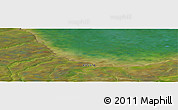 Satellite Panoramic Map of the area around 66° 54' 2" N, 45° 58' 30" E