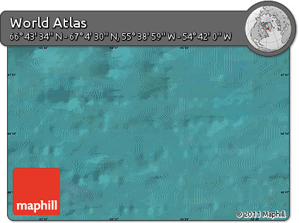 Satellite Map of the Area around 66° 54' 2" N, 55° 10' 29" W