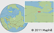 Savanna Style Location Map of the area around 66° 54' 2" N, 67° 13' 29" E