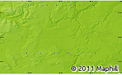Physical Map of the area around 66° 54' 2" N, 85° 55' 30" E