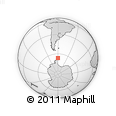 Outline Map of the Area around 66° 3' 39" S, 60° 16' 29" W, rectangular outline
