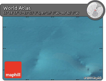 Satellite Map of the Area around 66° 3' 39" S, 89° 10' 30" W