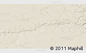 Shaded Relief 3D Map of the area around 67° 12' 43" N, 109° 34' 29" W