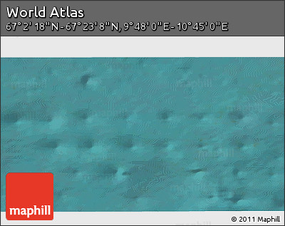 Satellite 3D Map of the Area around 67° 12' 43" N, 10° 16' 30" E