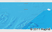 Political 3D Map of the area around 67° 12' 43" N, 145° 25' 30" E