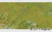 Satellite 3D Map of the area around 67° 12' 43" N, 145° 25' 30" E