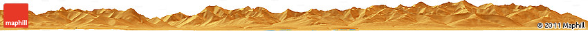 Political Horizon Map of the Area around 67° 12' 43" N, 151° 13' 29" W