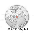 Outline Map of the Area around 67° 12' 43" N, 62° 58' 30" E, rectangular outline