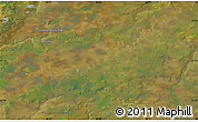 Satellite Map of the area around 67° 12' 43" N, 68° 55' 30" E