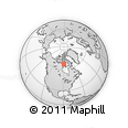 Outline Map of the Area around 67° 12' 43" N, 89° 10' 30" W, rectangular outline