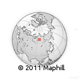 Outline Map of the Area around 67° 12' 43" N, 99° 31' 30" E, rectangular outline