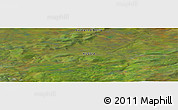 Satellite Panoramic Map of the area around 67° 31' 18" N, 102° 55' 30" E