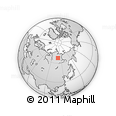 Outline Map of the Area around 67° 31' 18" N, 109° 43' 29" E, rectangular outline