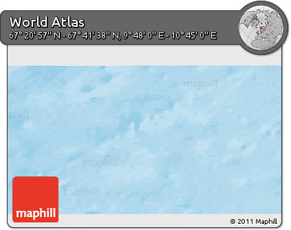 Physical 3D Map of the Area around 67° 31' 18" N, 10° 16' 30" E