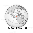 Outline Map of the Area around 67° 31' 18" N, 129° 7' 30" W, rectangular outline