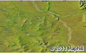 Satellite Map of the area around 67° 31' 18" N, 136° 55' 30" E