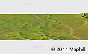 Satellite Panoramic Map of the area around 67° 31' 18" N, 136° 55' 30" E