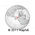 Outline Map of the Area around 67° 31' 18" N, 138° 28' 29" W, rectangular outline