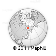 Outline Map of the Area around 67° 31' 18" N, 141° 10' 30" E, rectangular outline