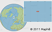 Savanna Style Location Map of the area around 67° 31' 18" N, 1° 37' 30" W