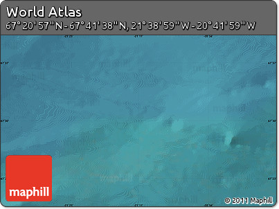 Satellite Map of the Area around 67° 31' 18" N, 21° 10' 29" W