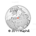 Outline Map of the Area around 67° 31' 18" N, 52° 46' 29" E, rectangular outline