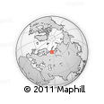 Outline Map of the Area around 67° 31' 18" N, 55° 19' 30" E, rectangular outline