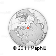 Outline Map of the Area around 67° 31' 18" N, 57° 1' 29" E, rectangular outline