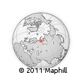 Outline Map of the Area around 67° 31' 18" N, 59° 34' 30" E, rectangular outline