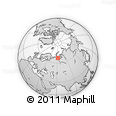 Outline Map of the Area around 67° 31' 18" N, 62° 7' 30" E, rectangular outline
