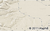 Shaded Relief Map of the area around 67° 31' 18" N, 67° 13' 29" E