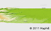 Physical Panoramic Map of the area around 67° 31' 18" N, 67° 13' 29" E
