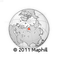 Outline Map of the Area around 67° 31' 18" N, 78° 16' 30" E, rectangular outline
