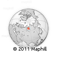 Outline Map of the Area around 67° 31' 18" N, 79° 7' 30" E, rectangular outline