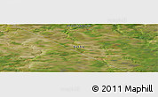 Satellite Panoramic Map of the area around 67° 31' 18" N, 84° 13' 29" E