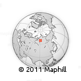 Outline Map of the Area around 67° 31' 18" N, 91° 52' 30" E, rectangular outline