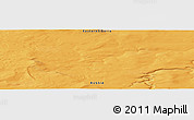 Political Panoramic Map of the area around 67° 49' 45" N, 103° 46' 30" E
