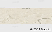Shaded Relief Panoramic Map of the area around 67° 49' 45" N, 103° 46' 30" E