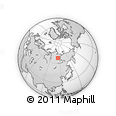 Outline Map of the Area around 67° 49' 45" N, 113° 58' 29" E, rectangular outline