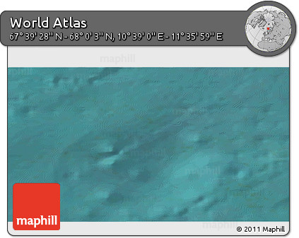 Satellite 3D Map of the Area around 67° 49' 45" N, 11° 7' 30" E